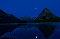 Swiftcurrent Lake at Many Glacier Lodge