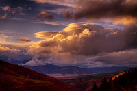 Clouds Catching Light